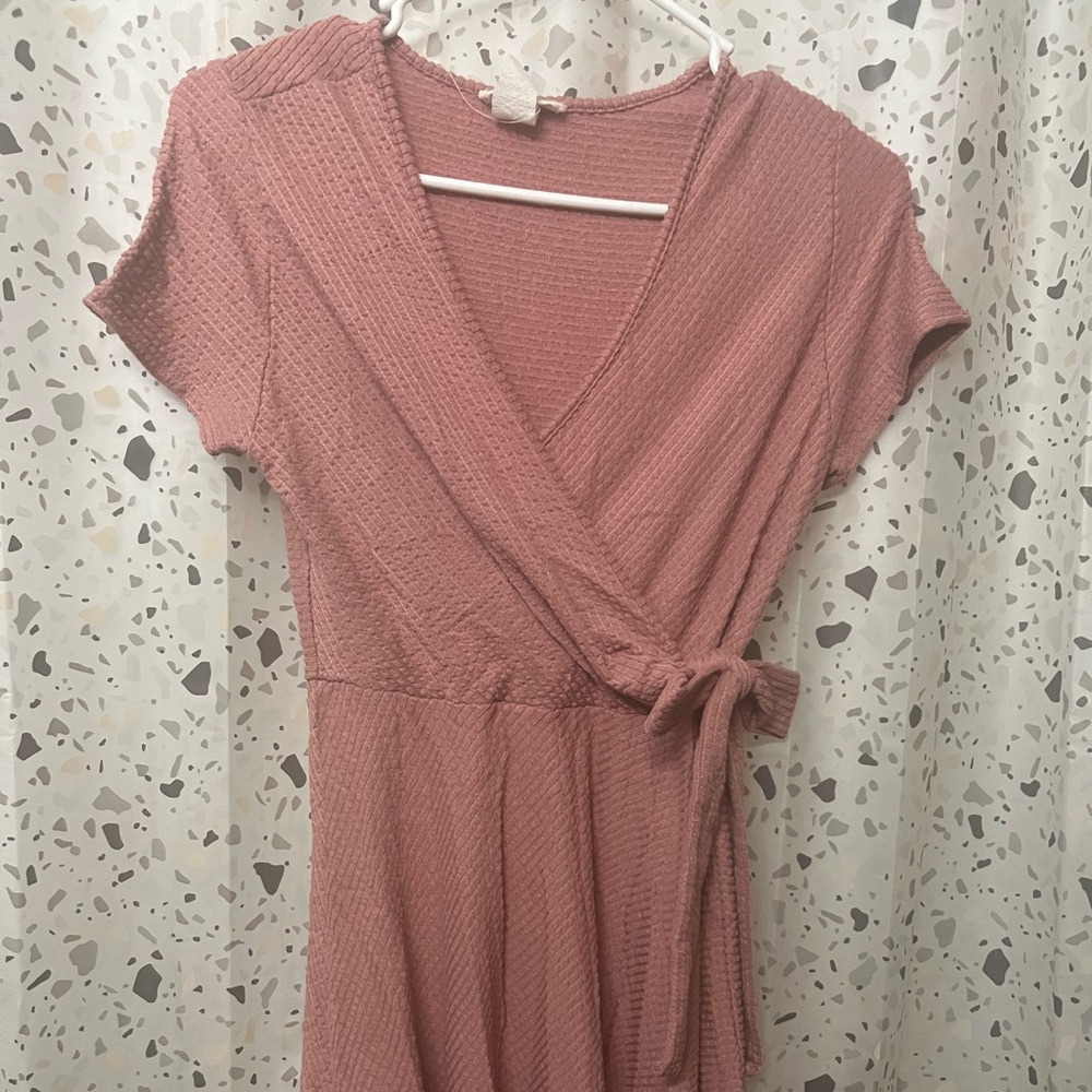 Rolla Coster Pink Wrap Dress